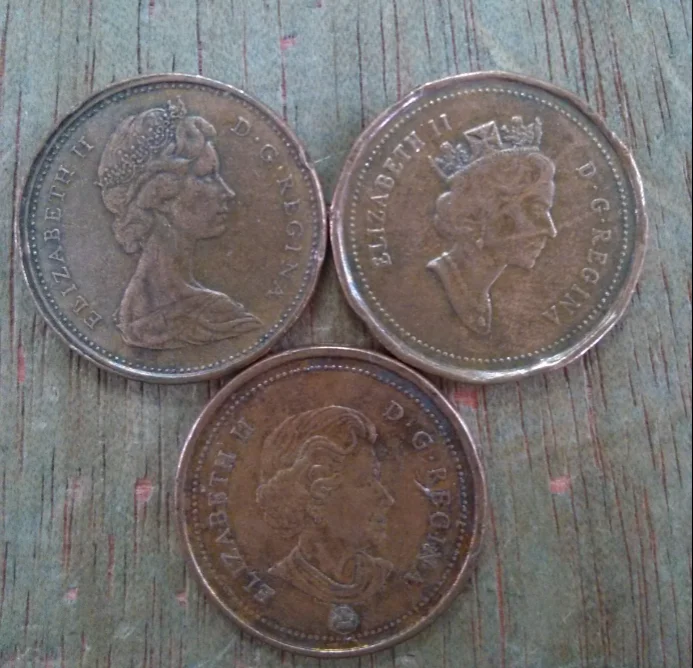Набор шт. 3 Канада 1 Cent монета мира монеты для сбора 100% реальные и оригинальные