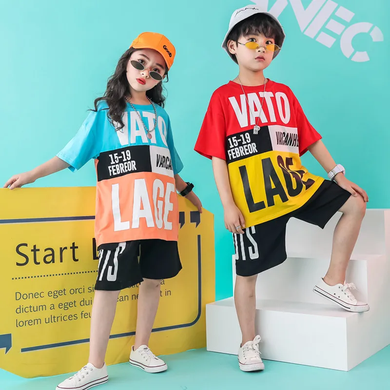 Комплект летней одежды для девочек и мальчиков на возраст 6 8 10 12 14 лет|Комплекты