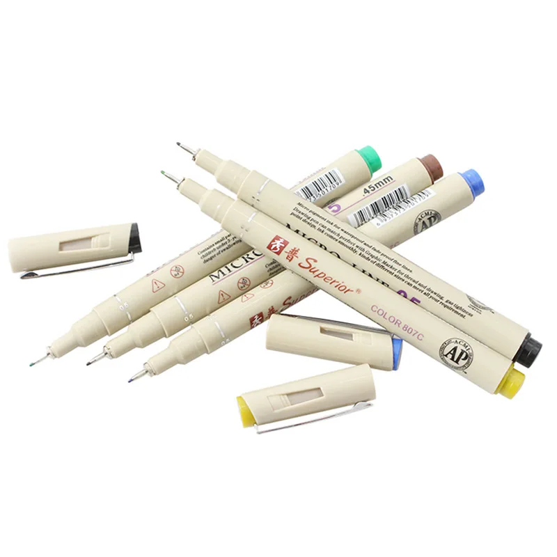 Маркеры для рисования манги 12 цветов 0 5 мм|art markers|marker finecolourmicron pen |