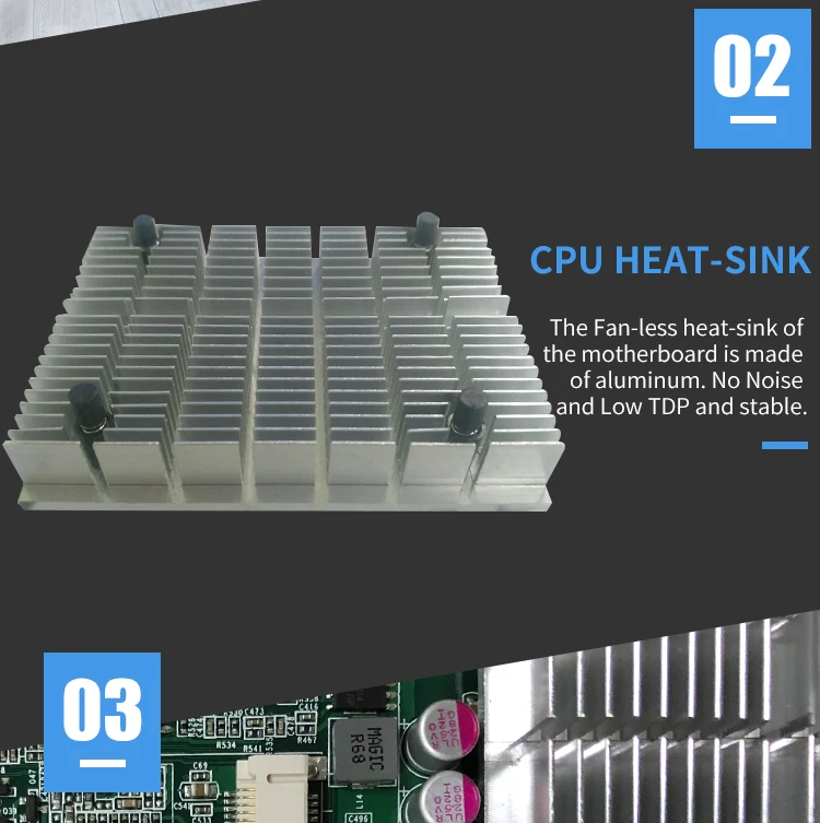Встроенная плата intel celeron j1900 процессор 220v вход все в одном ПК Промышленная