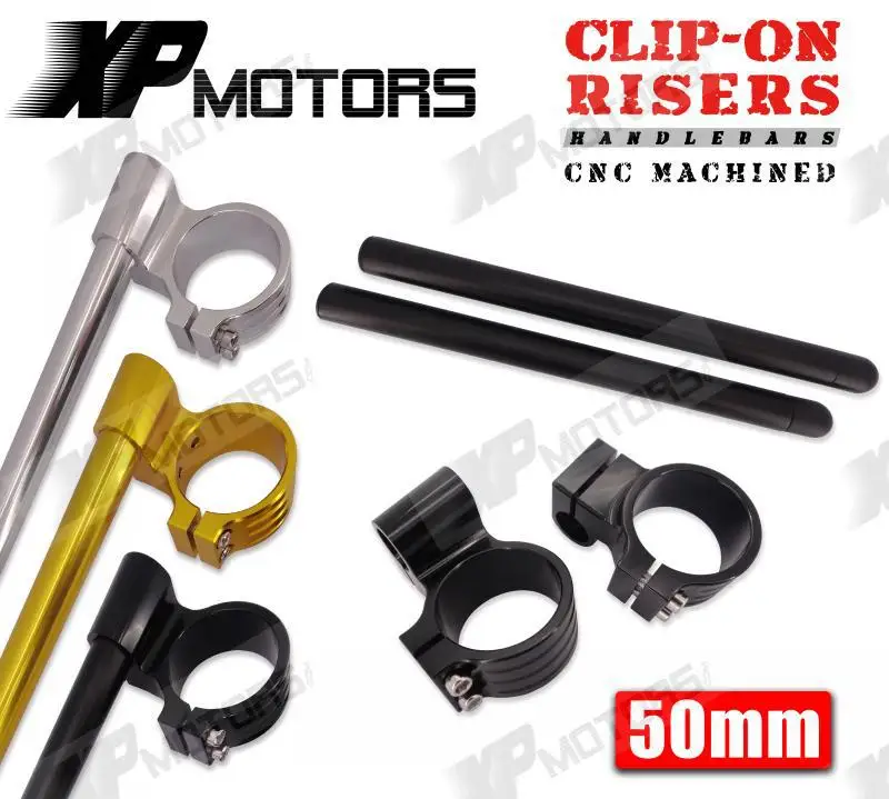 Высокое качество мотоцикл 50 мм заготовки 1 &quotRiser Clip на руль для Yamaha YZF R1 R6 R6S FZ1 FZ6