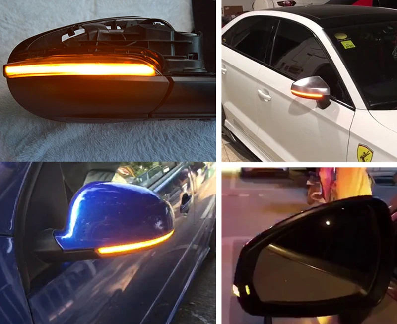 Для V W GOLF 5 GTI5 Magotan B6 Passat B5.5 B6 Sagitar 06-12 Lavida 08-12 динамический мигалка поворотник светодиодный зеркальный индикатор