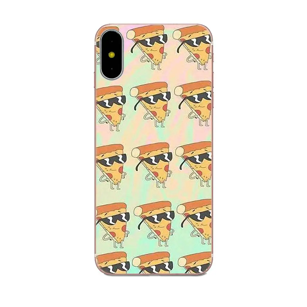 ТПУ новый стиль чипы пицца еда гамбургеры для Huawei P7 Honor 4C 5A 5C 5X 6 6C 6A 6X 7 7X 8 9 V8 V10 Y3II Y5II