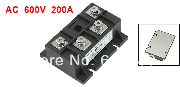 MDQ 200A AC 1600V Signle фазовый управляемый мостовой выпрямительный модуль|phase control|ac phase