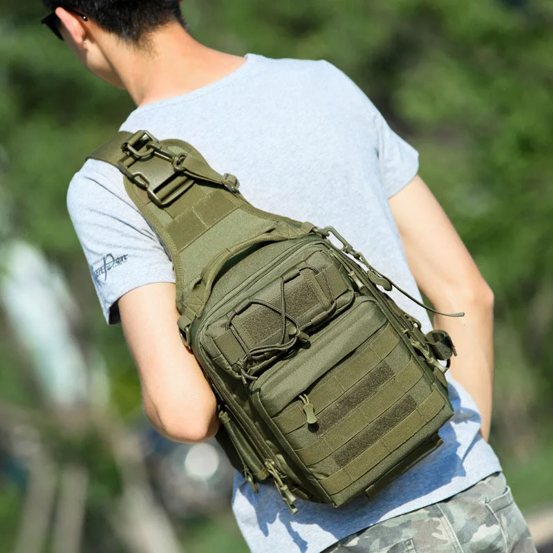 Тактический сумки Crossbody сумка для Для мужчин армии Sling Bag военные Bolsos мужские