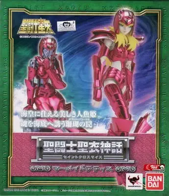 Новое поступление BANDAI Tamashii Nation Saint Cloth Sea Fighter миф экшн-фигурка русалки Thetis из Seiya S54