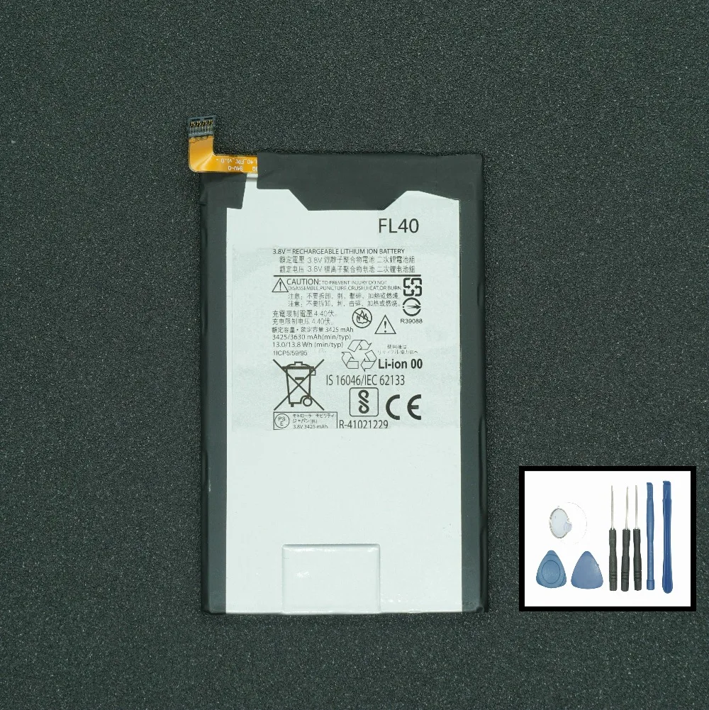 LehonS FL40 аккумулятор для телефона + инструменты Motorola Droid Maxx 2 Moto X 3a Play XT1560 XT1561 XT1565 XT1562