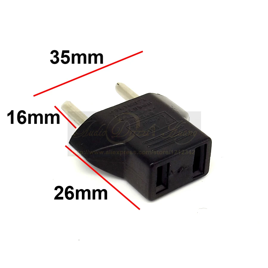 Высокое качество оптовая продажа 10 шт. универсальная штепсельная вилка US EU