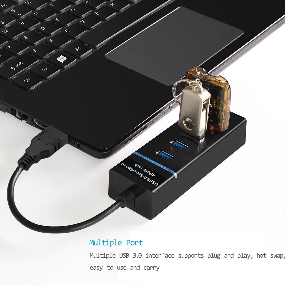 DOBE 4-Порты и разъёмы 3,0 концентратор расширитель USB 3,0 концентратор высокой Скорость мульти Порты usb разветвитель для PS4 PS4 Pro PS4 тонкий Xbox ONE Xbox One S PC
