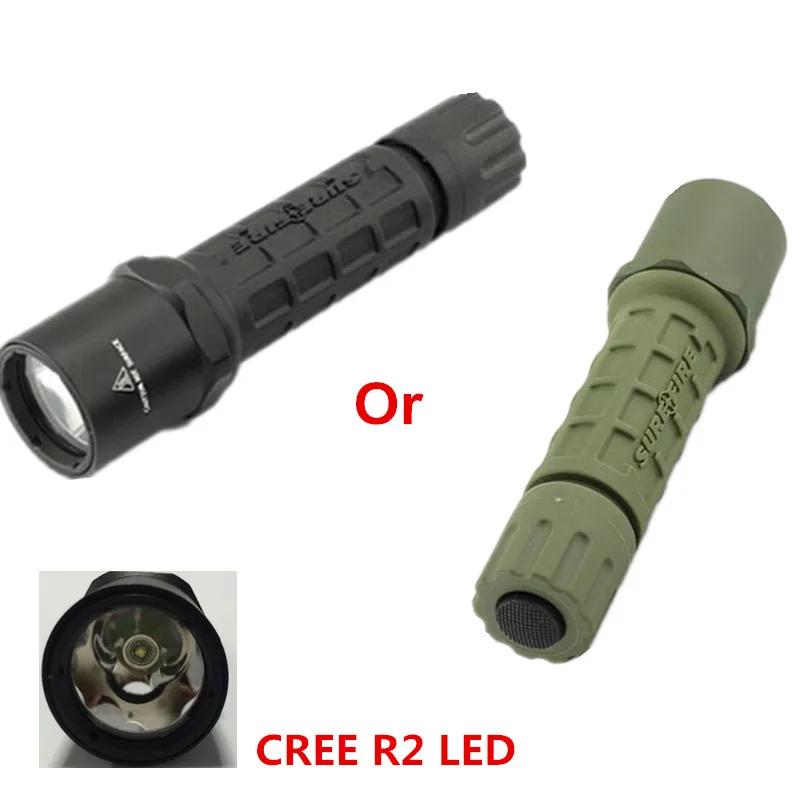 300 люмен R2 светодиодный Белый свет фонарик 16340 для G2 тактический фонарь RCR123A