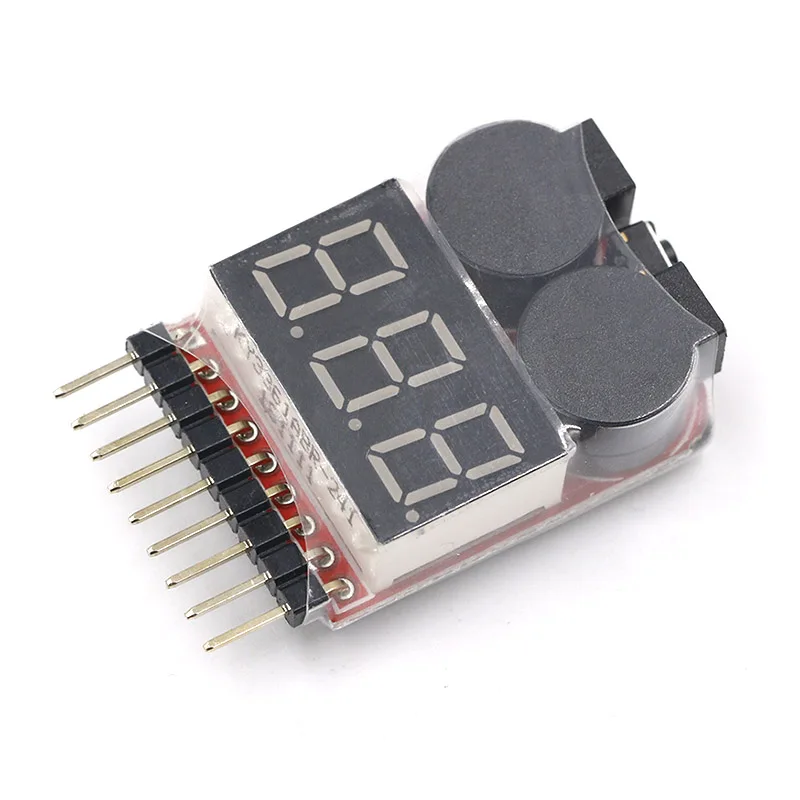 Для 1 8 S Lipo/li ion/Fe батарея напряжение 2в1 тестер низкий зуммер напряжения