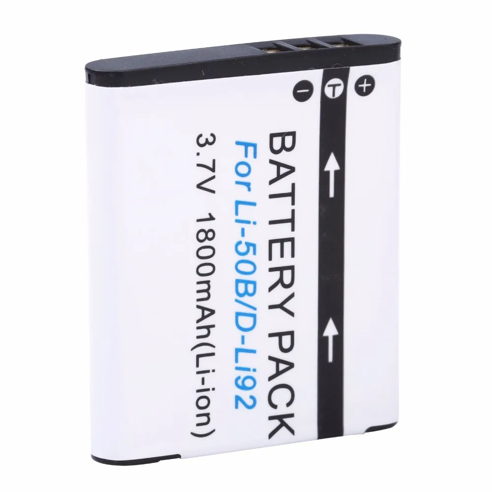 5 шт. Probty LI 50B Li ion аккумулятор D Li92 Батарея для цифровой камеры Olympus XZ 1 SZ 30MR 10 11 20 SP800UZ