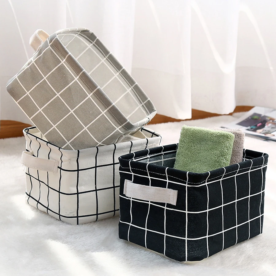 Kids Cartoon Folding Storage Basket Cotton Luggage Organizer Home Clothes Organisateur Valise Closet Makeup 13 | Дом и сад