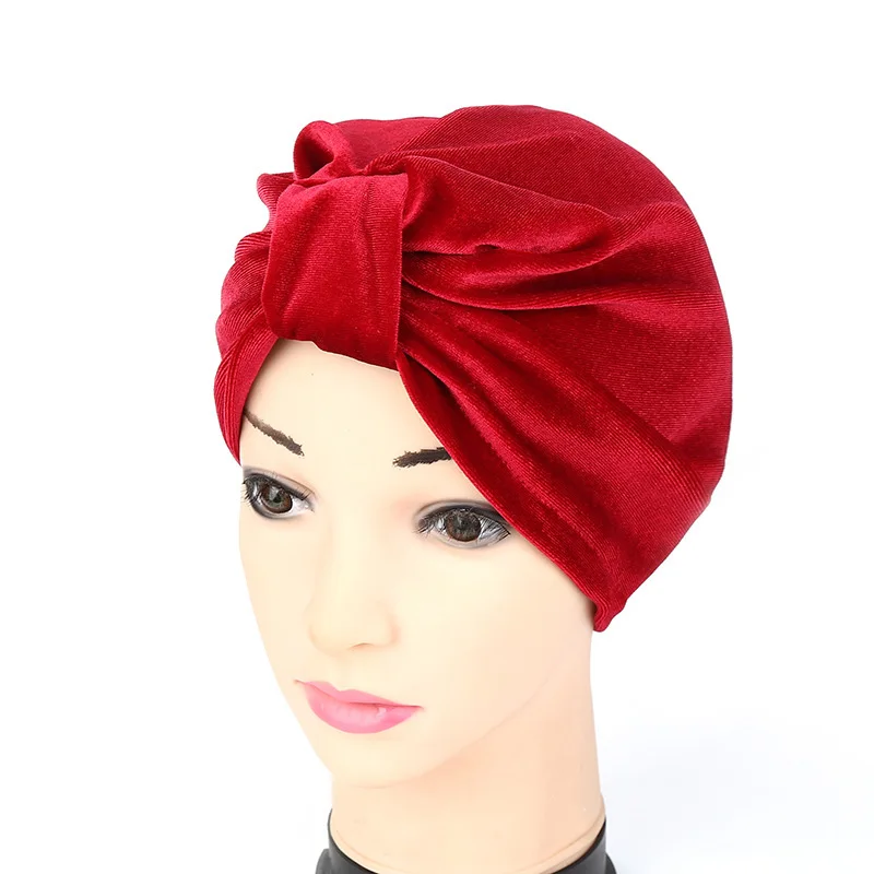 2017 Для женщин Головные уборы бархат головы Обёрточная бумага Earwarmers резинка для