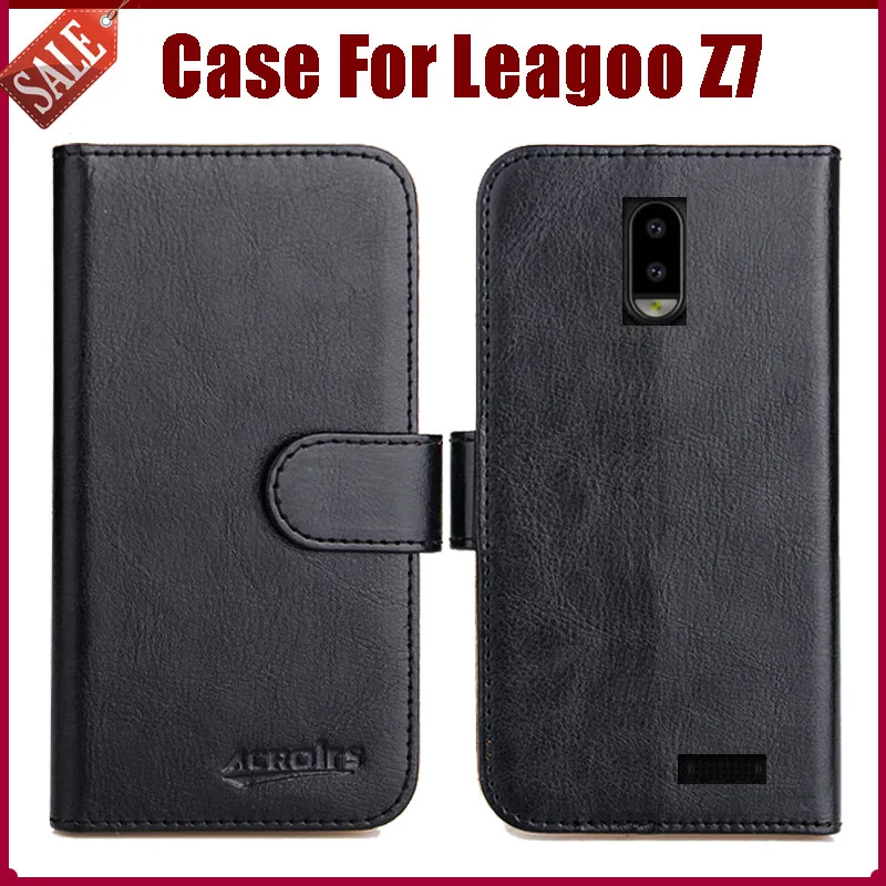 

Горячая распродажа! Чехол Leagoo Z7, Новое поступление, 6 цветов, высококачественный кожаный защитный чехол-книжка для телефона Leagoo Z7, чехол