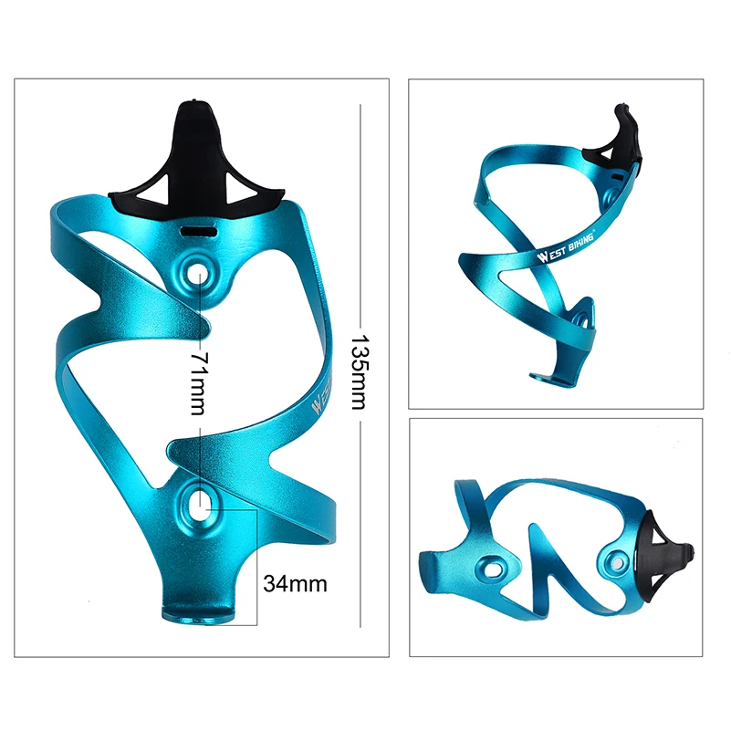 WEST BIKING велосипедные бутылки для воды клетка Сверхлегкий сплав MTB дорожный