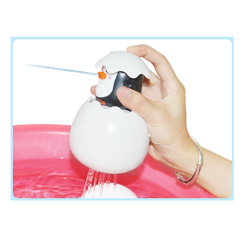 Детские игрушки для купания утиный Пингвин яичная скорлупа игрушка дождя