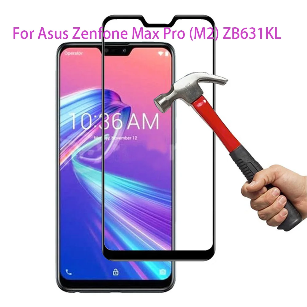 Закаленное стекло Naxtop 2.5D для Asus Zenfone 5z / 5 Lite Max Pro (M2) (M1)/4 2 шт.|Защитные стёкла и