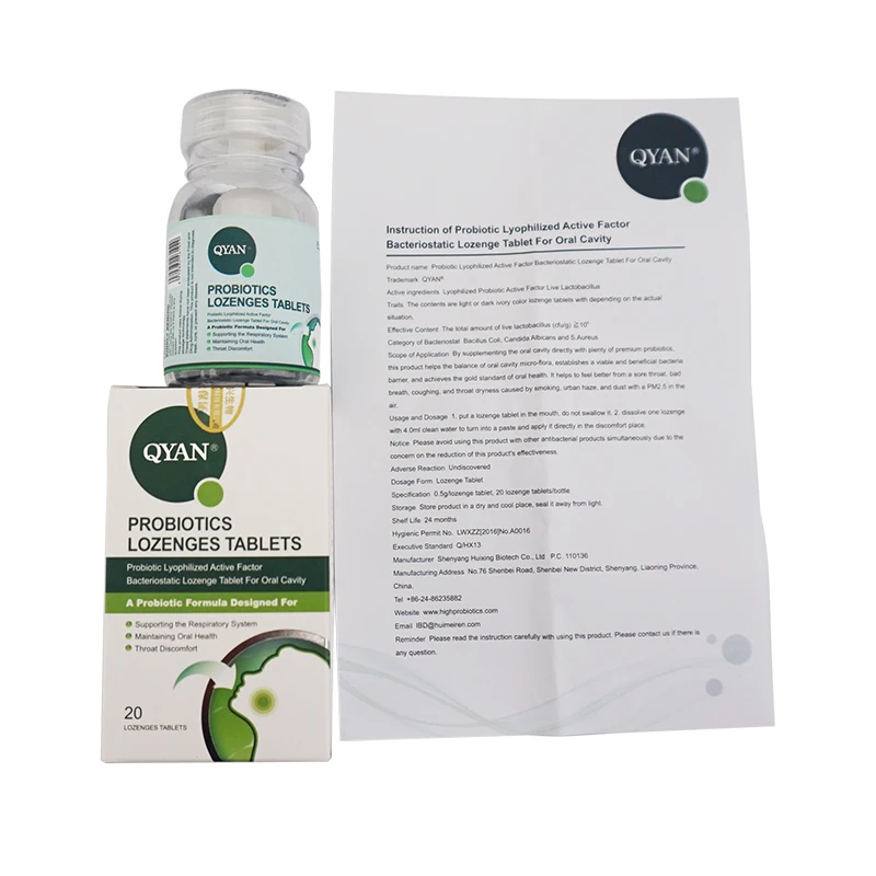 Скидка до 90%! В продаже! QYAN пробиотики полости рта таблетки здоровья поддержки| |