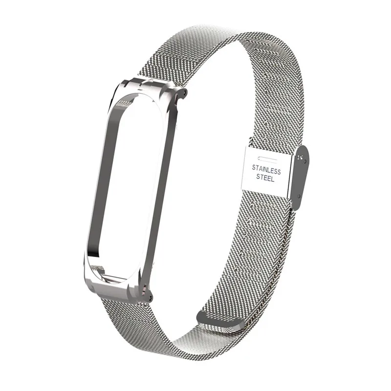 Silver HIPERDEAL умная электроника mi band 4 Браслет Ремешок силиконовый, силикагель ремешок, браслет для Xiaomi mi Band 4 браслет - Цвет: Silver