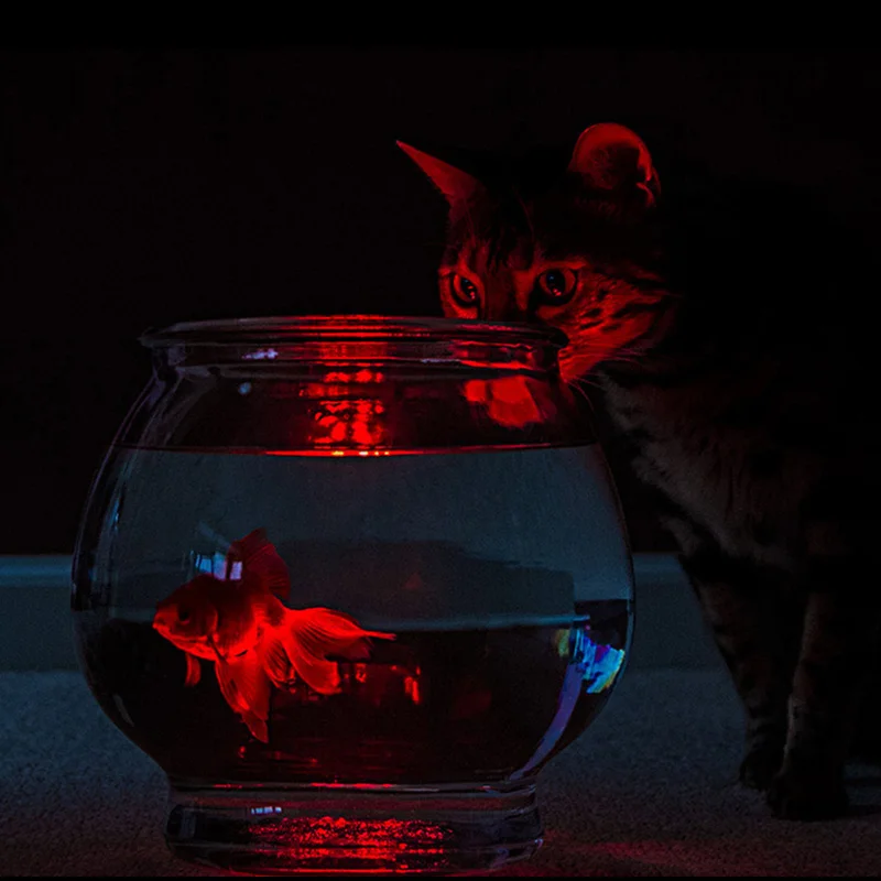 Светодиодный прожектор водонепроницаемый 10 цветов с пультом дистанционного