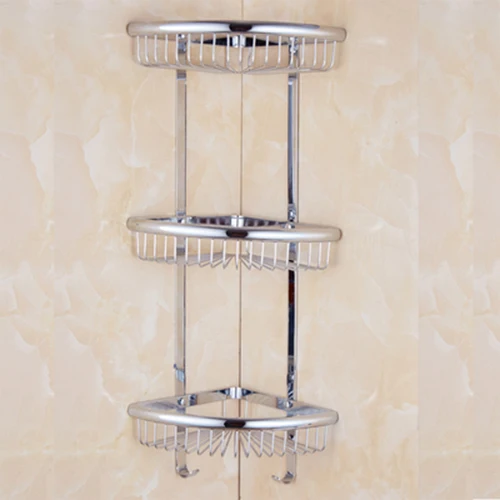 

Двухъярусные полки для ванной ELLEN HOMEDECOR золотые