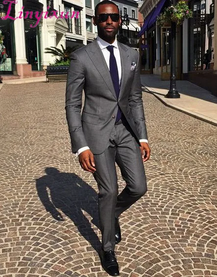 

New Suits Men Boutique Slim Fit Tuxedo Stylish Blazer Flat Terno Custom Made Trajes Para Social Performance Business Office