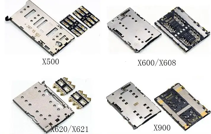 Держатель разъема для чтения SIM-карт для Letv LeEco Le 11S le 2 pro MAX X620 X621 X900 X600 X608 X500 X501 on.