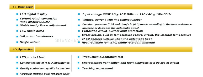 ZHAOXIN PS-305D переменный 30V 5A DC источник питания для лабораторной регулировки Цифровой Регулируемый источник питания постоянного тока AC 110V 220V+/-10