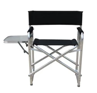 newest double layer cotton padded aluminum alloy director chair portable folding stool outdoor leisure with platform