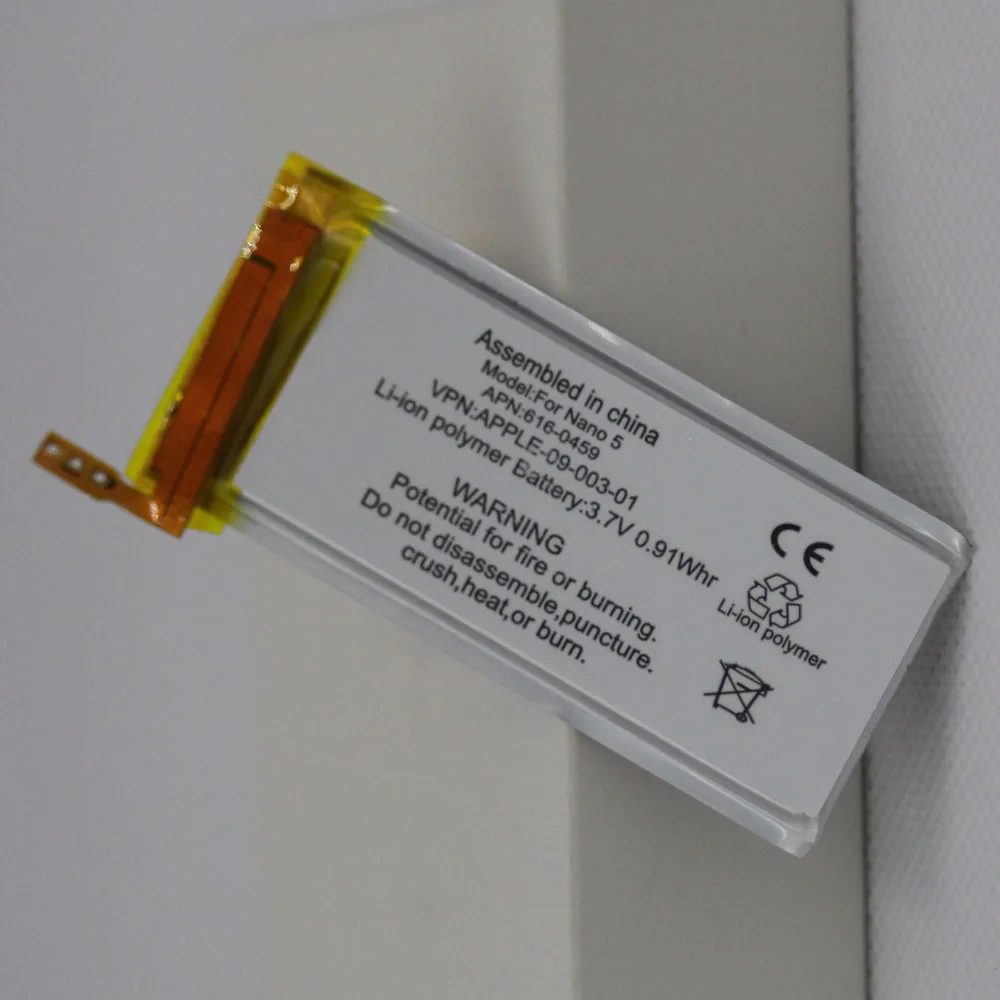 ISUNOO 2 шт./лот новый высококачественный 616-0459 литий-ионный встроенный аккумулятор