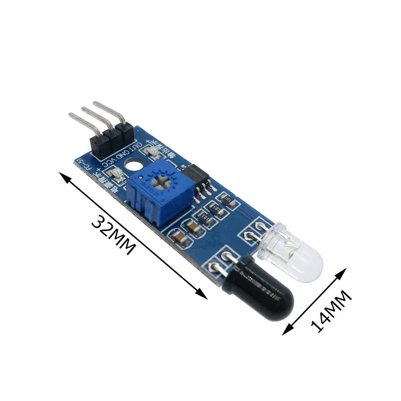 Инфракрасный датчик обхода препятствий 5 шт./лот модуль для Arduino Smart Car Robot