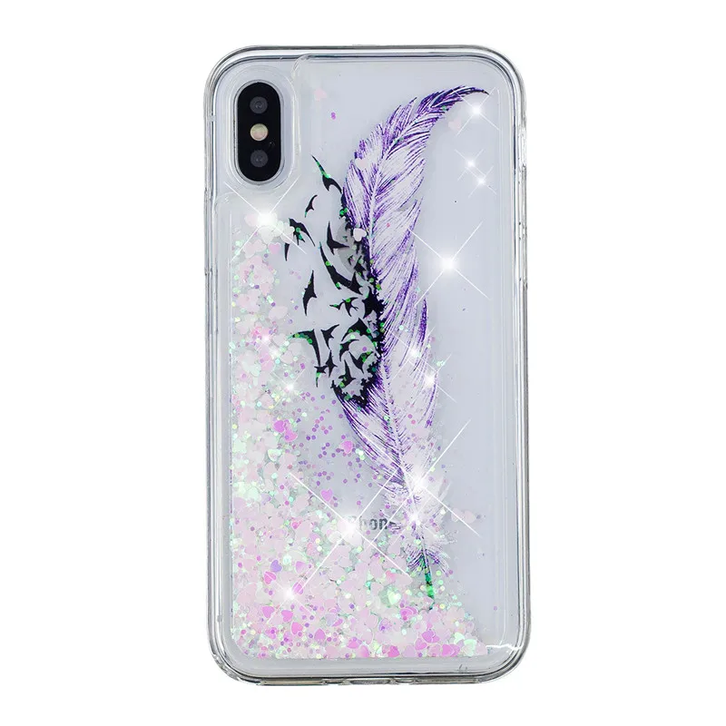Style 8 XS MAX чехол для iPhone Xs max XR X чехол для iPhone 6 6s 5S SE 7 8 Plus Fundas силиконовая Жидкостная динамика с бабочкой чехол для телефона s - Цвет: Style 8