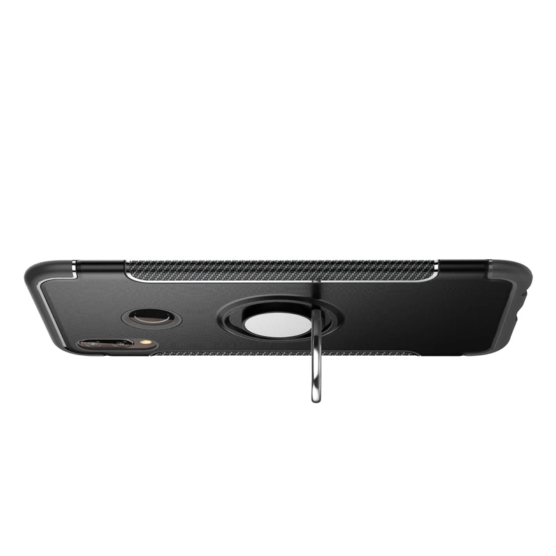 Противоударный чехол для huawei P20 lite Коврики 10 Pro P10 lite Honor 10 9 8 lite 7X P9 Коврики 9 V10 Nova 3 3i кольцо-держатель на палец крышка