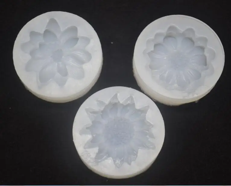 Форма силиконовые формы в виде цветка для изготовления кулонов из эпоксидной