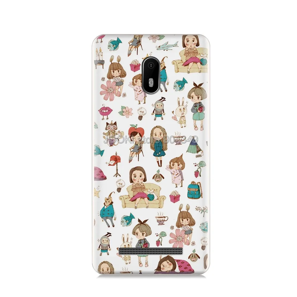 1 piece Case Для LEAGOO Z6 чехол для LEAGOO Z6 чехол силиконовый мягкий ТПУ чехол для телефона для LEAGOO Z6 чехол с принтом - Цвет: 1 piece Case