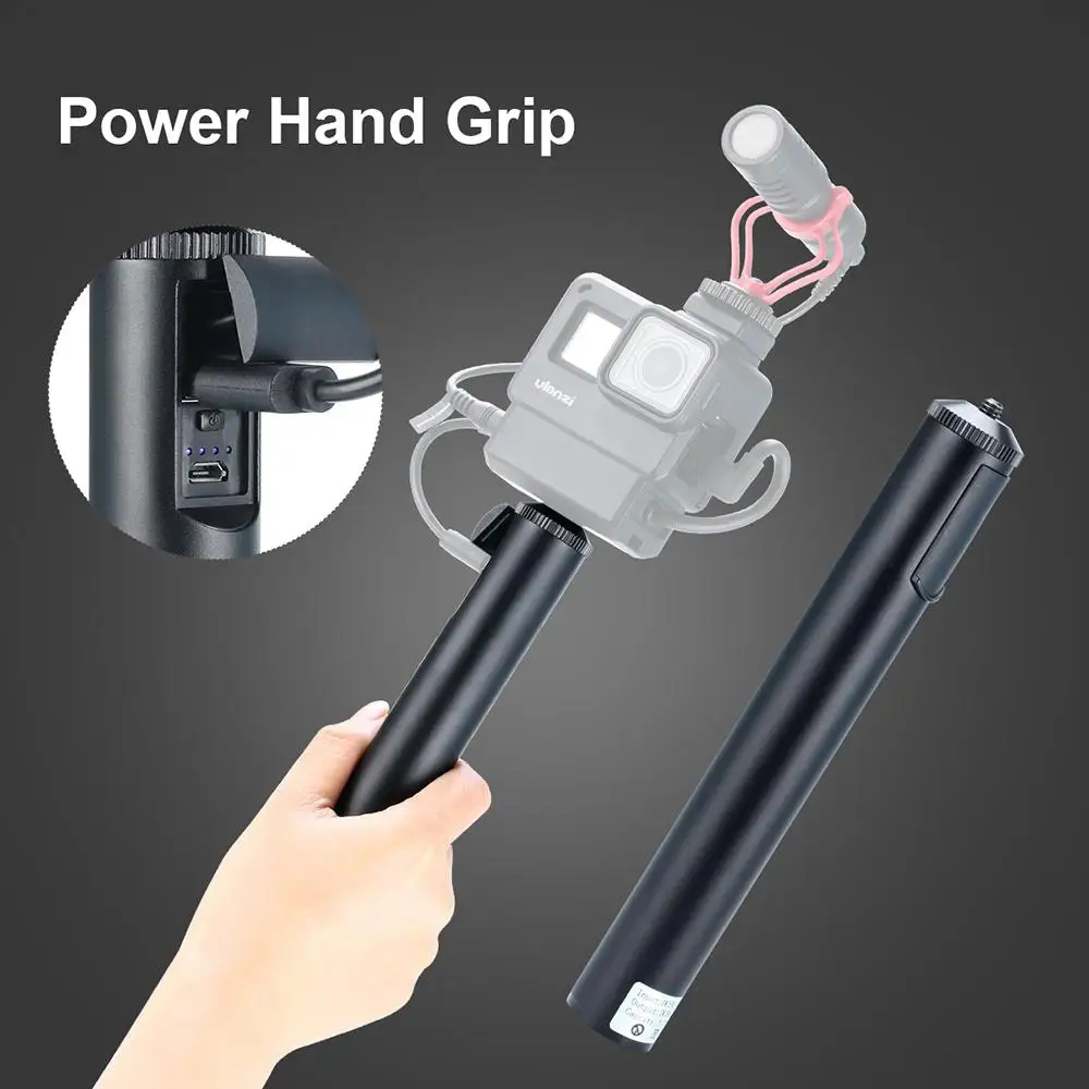 Yiwa 5200 мАч 2 в 1 Расширенный полюс банк питания ручка для Osmo Карманный Gopro Hero 7 6 5 eken аксессуары для камеры