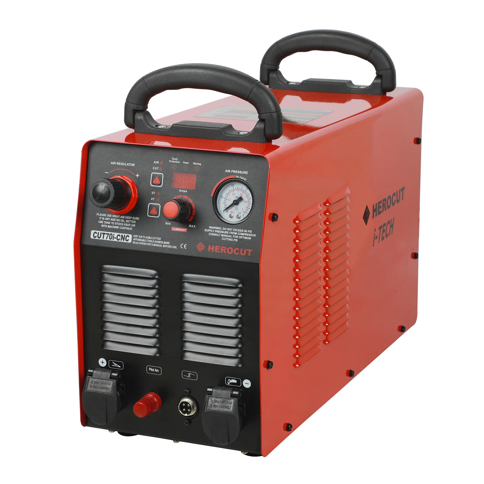 Blow Back Non HF Pilot Arc CUT70i CNC HC7000 70 Ампер аппарат для воздушно плазменной резки толщина 25