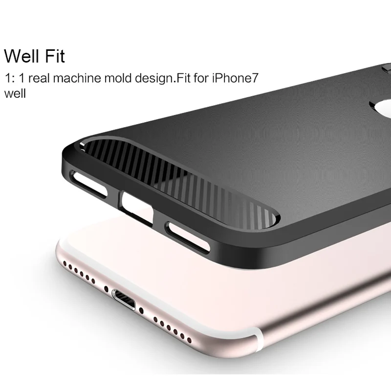 USAMS чехол для телефона iPhone 7 8 Plus полный защитный мобильного 4 5 дюймов защитная