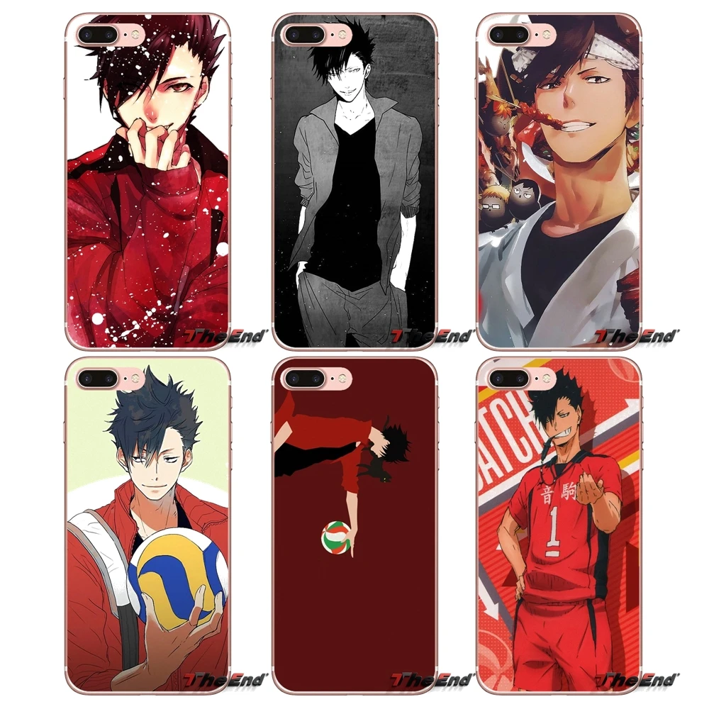 Мягкий чехол для iPhone X 4 4S 5 5S 5C SE 6 6S 7 8 Plus Samsung Galaxy J1 J3 J5 J7 A3 A5 2016 2017 Kuroo Tetsurou Haikyuu|case plus|for