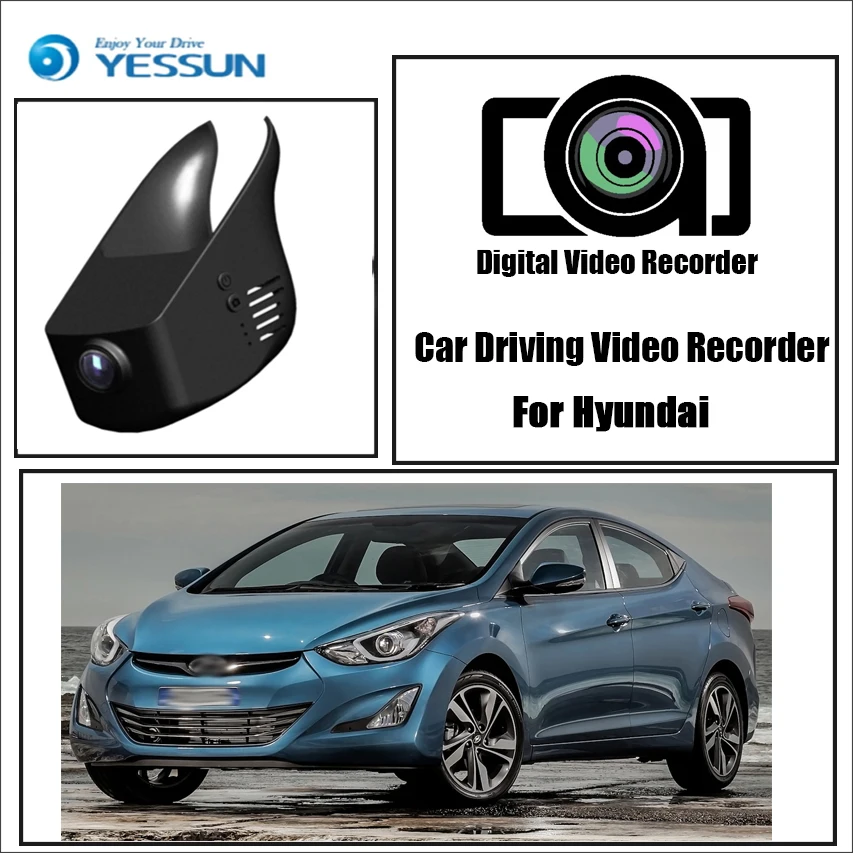 YESSUN для Hyundai Mintoo Автомобильный видеорегистратор Мини Wifi камера вождения видео