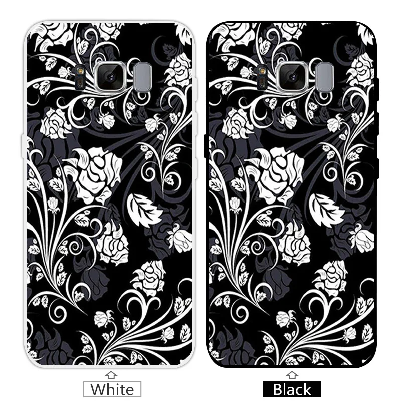 Прозрачный мягкий силиконовый чехол для Samsung Galaxy S8 G955F G950F Fundas Capa S 8 Scenic Eagle |