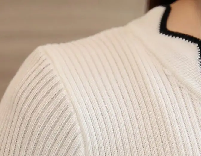 Clobee на осень-зиму feminino inverno blusa Трикотажные сексуальные женские вязаный свитер женские длинные рукава Тонкий пуловеры S608