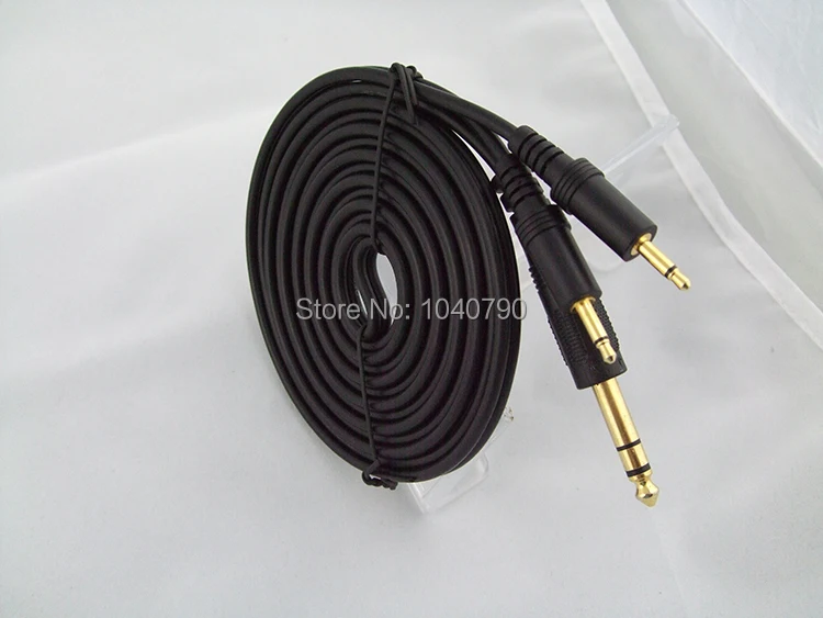 Позолоченный кабель 6 3/6 5 для подключения аудио линии 3 1 м фута|signal cable|cable 1maudio line |