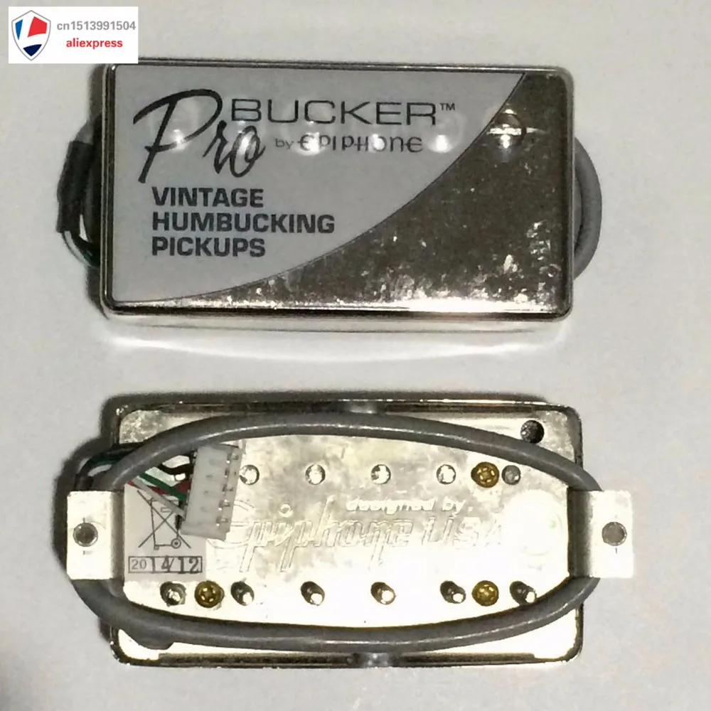 Новый дизайн хром ProBucker Alnico шеи и мост пикапы с Pro жгут проводов|bridge pickup|pro pickuppickup