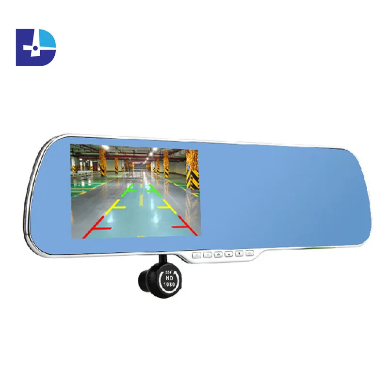 2016 Обновление 5.0 дюймов android сенсорный зеркало заднего вида автомобиля камера gps