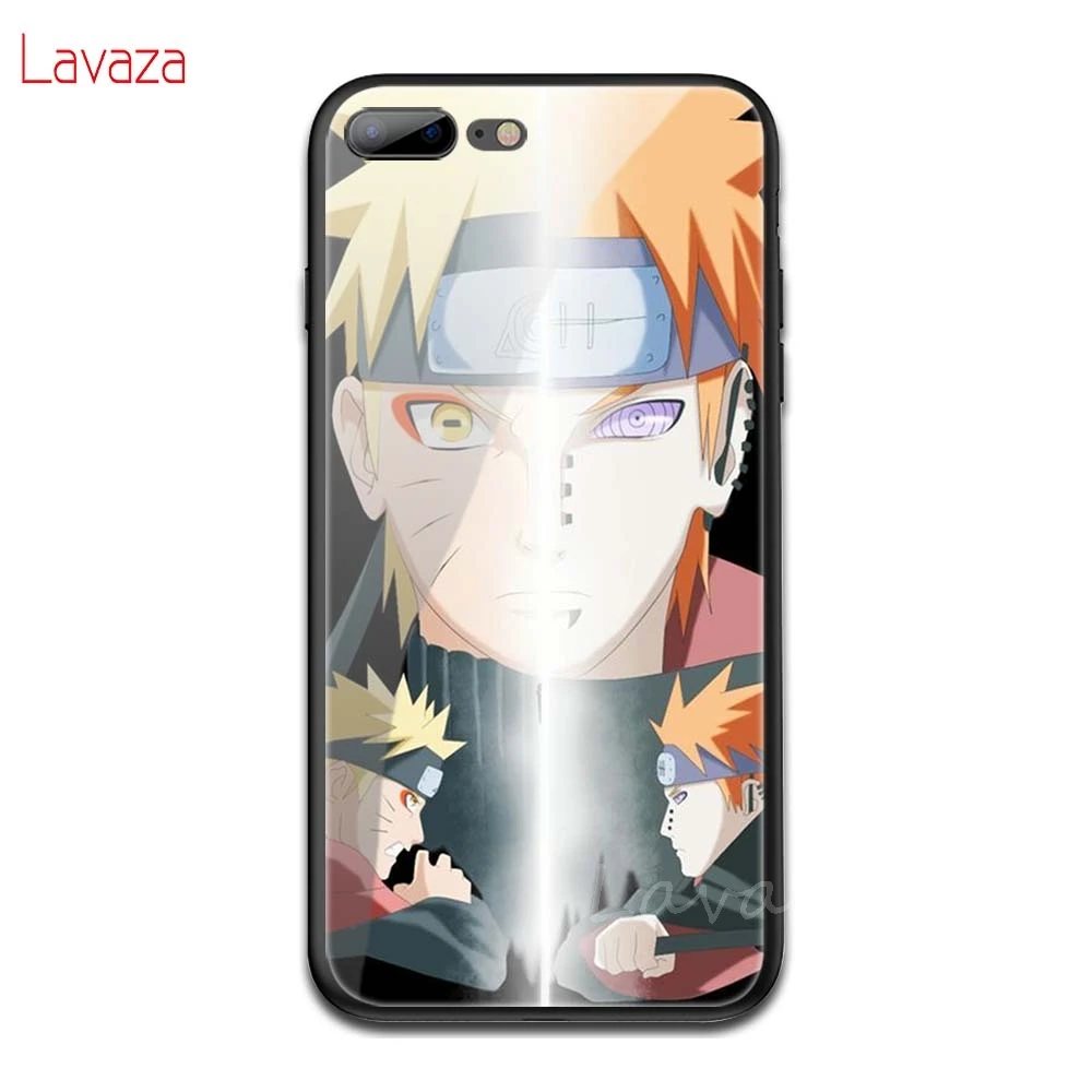 TG5 Lavaza Наруто Итачи Учиха закаленное стекло мягкий чехол для iPhone 6 6S 7 8 Plus 5 5S SE XR X XS 11 Pro MAX чехол - Цвет: TG5