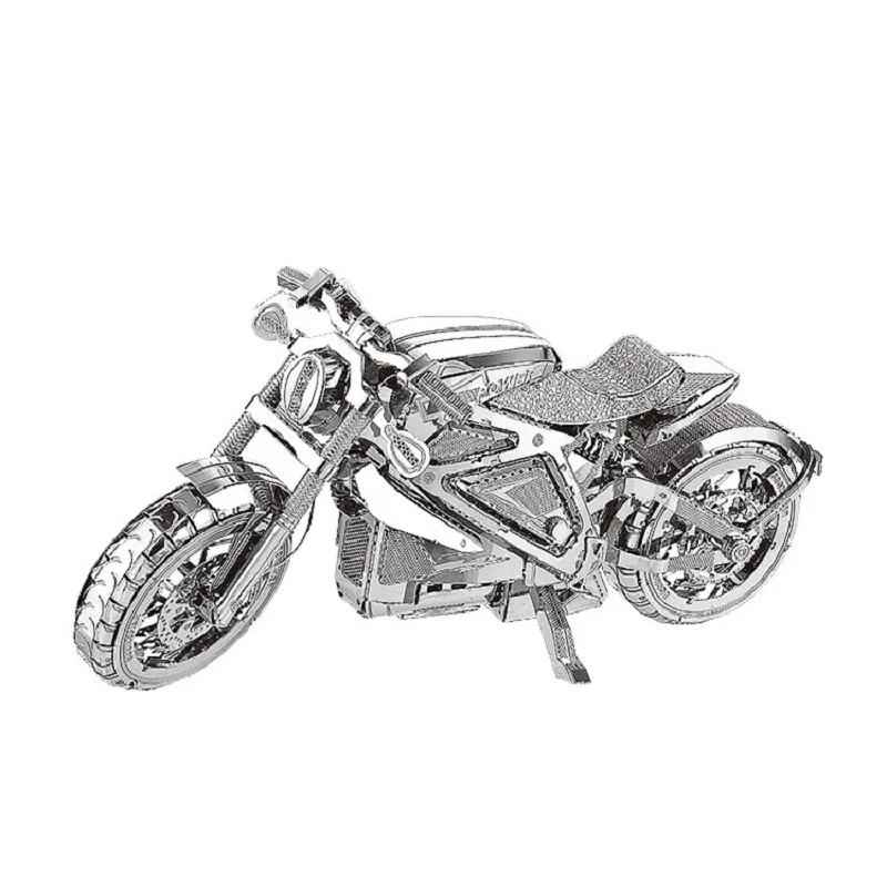 Avenger Motorcycle Мотоцикл 3D металлические Пазлы сборные модели наборы коллекция украшений детский подарок автомобиль грузовик игрушки домашний декор DIY фигурки - Цвет: Avenger Motorcycle
