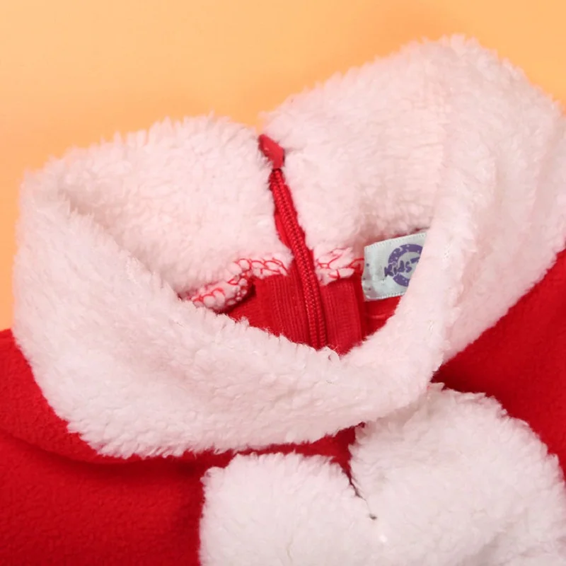 CR047 платье для новорожденных девочек Рождественское праздничное Комбинезоны