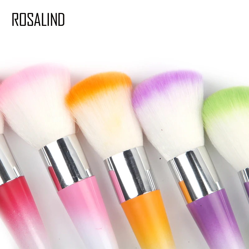 ROSALIND кисти для ногтей наращивания гель Очиститель пыли маникюра дизайн